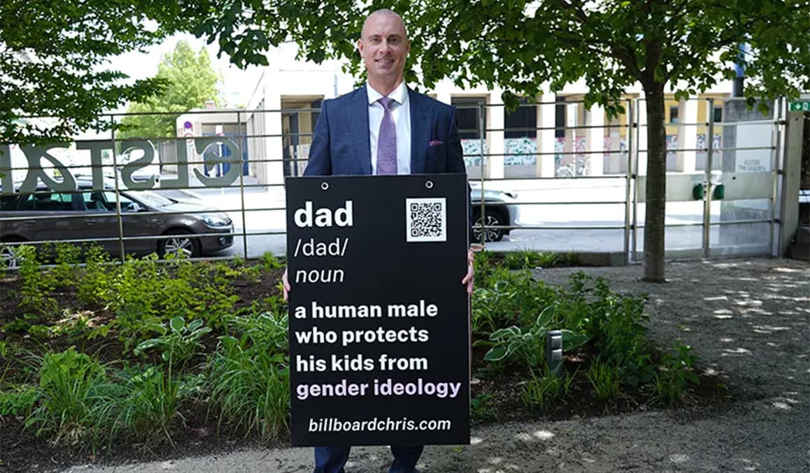 Children’s advocate ‘Billboard Chris’ forcibly removed from public street by Australian police ahead of free speech trial