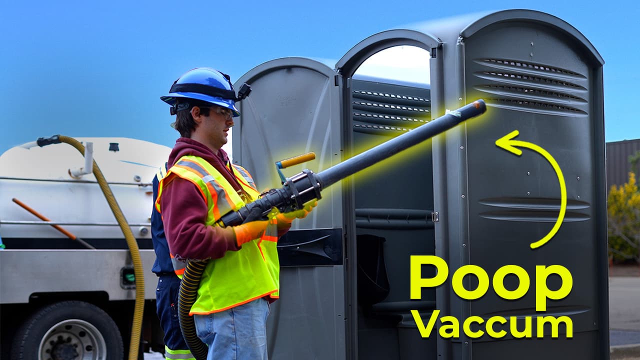 I Accidentally Got a Job Cleaning Porta Potties (with POV)