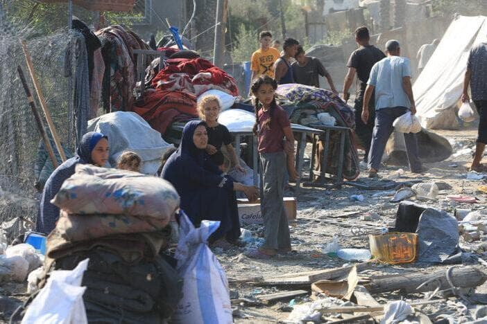 Israeli forces kill 25 at Gaza aid site, according to Palestinian health authorities