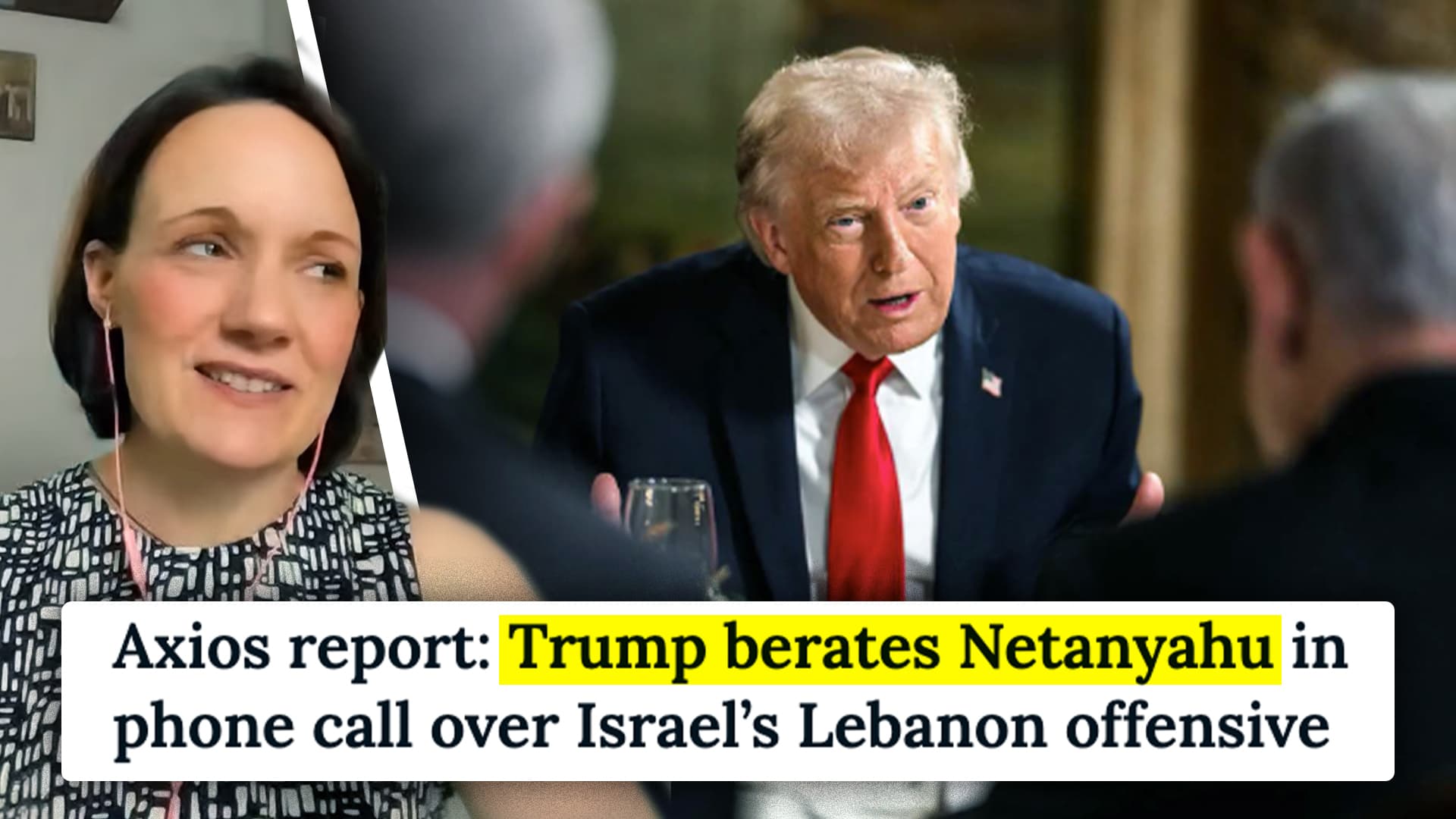 Trump Berates Netanyahu Over Lebanon, Bill Pulte at ODNI, And Dream American Movies