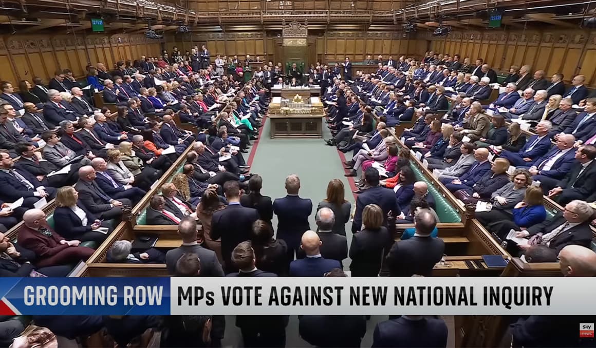 British Parliament blocks national inquiry into rape-gang abuse crisis