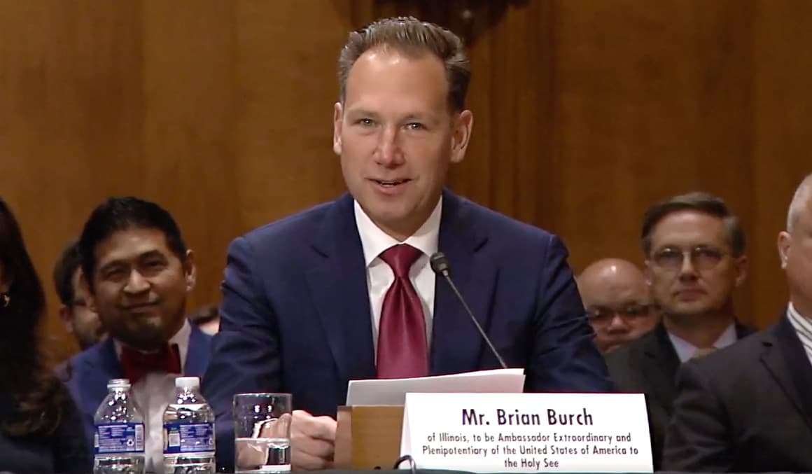 Senate committee advances Brian Burch’s nomination as Vatican ambassador