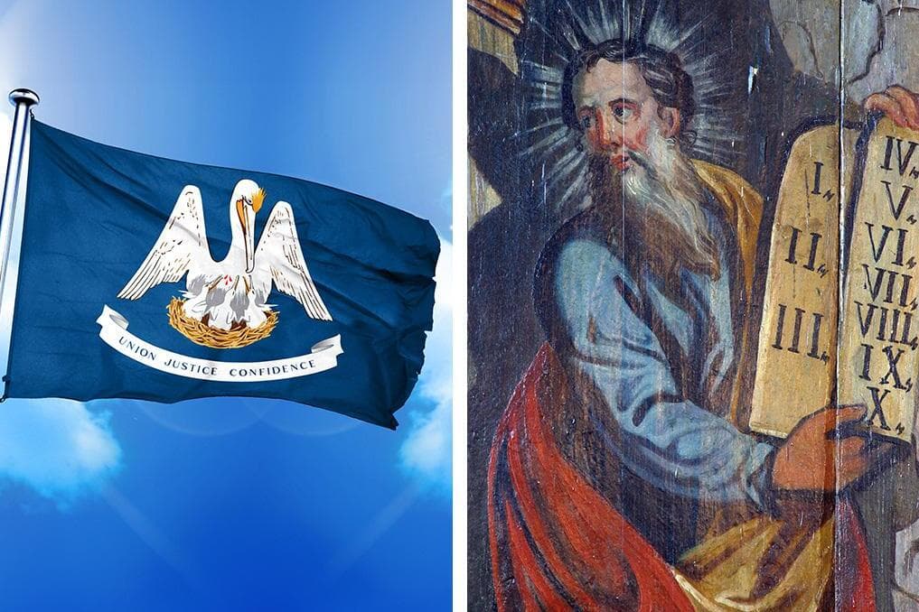Louisiana requires Ten Commandments in every public classroom