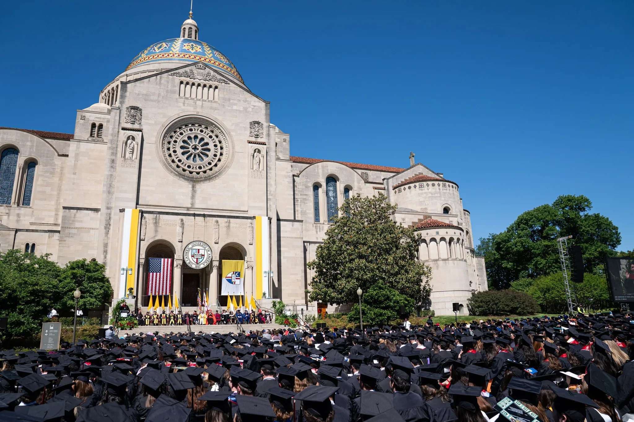 Catholic University of America graduates encouraged to remain steadfast in faith