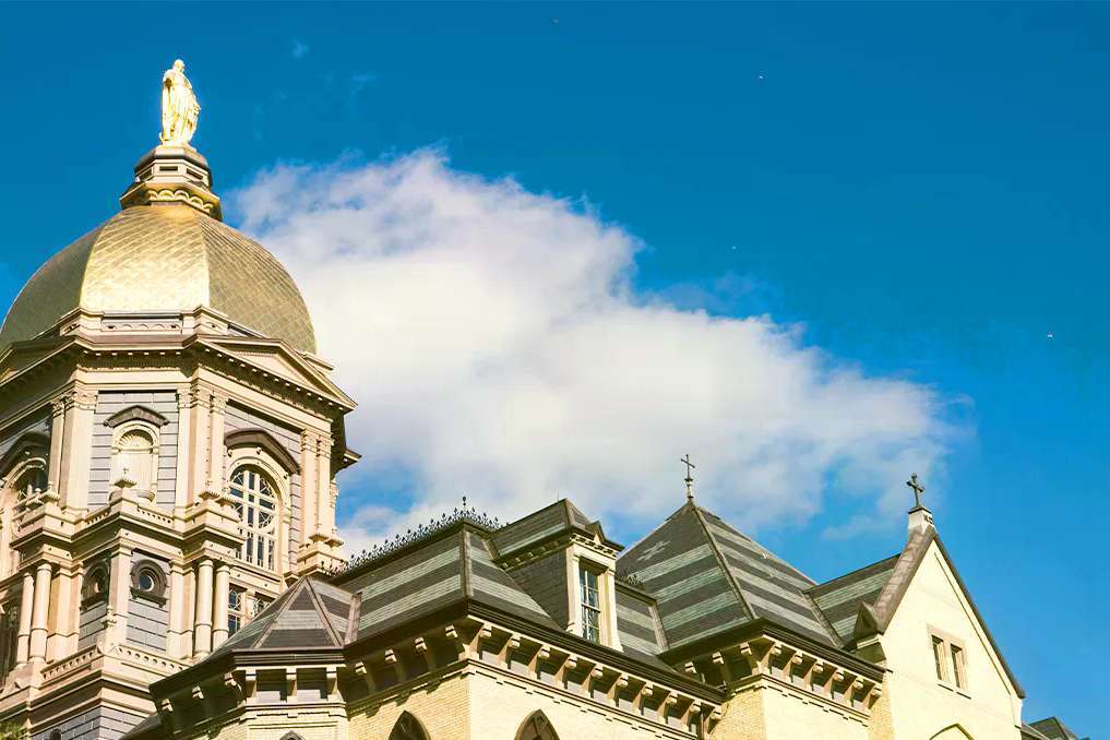 Article image for Head of US bishops backs local bishop’s confrontation of Notre Dame over pro-abortion appointee